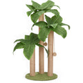 Cat Scratching Post,Cat Scratcher Tree with 3 Scratching Poles & 2 Interactive Dangling Balls,Cats Scratching Posts for Indoor Kitten & Adult Cats (Banana Tree)
