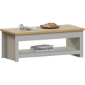 Coffee Table 1 Shelf Storage MDF Living Room Modern Furniture