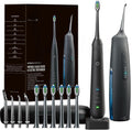 Oral Clean Kit Water Dental Flosser & Electric Toothbrush Combo for Teeth Cleaning & Gum Health Cordless 3 Modes Waterproof Travel Case