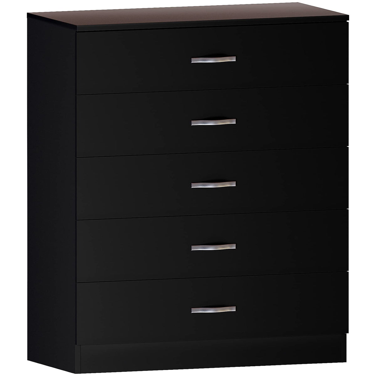 5 Drawer Chest of Drawers, Metal Handles and Runners, Anti-Bowing Drawer Support, Bedroom, Nursery Furniture,