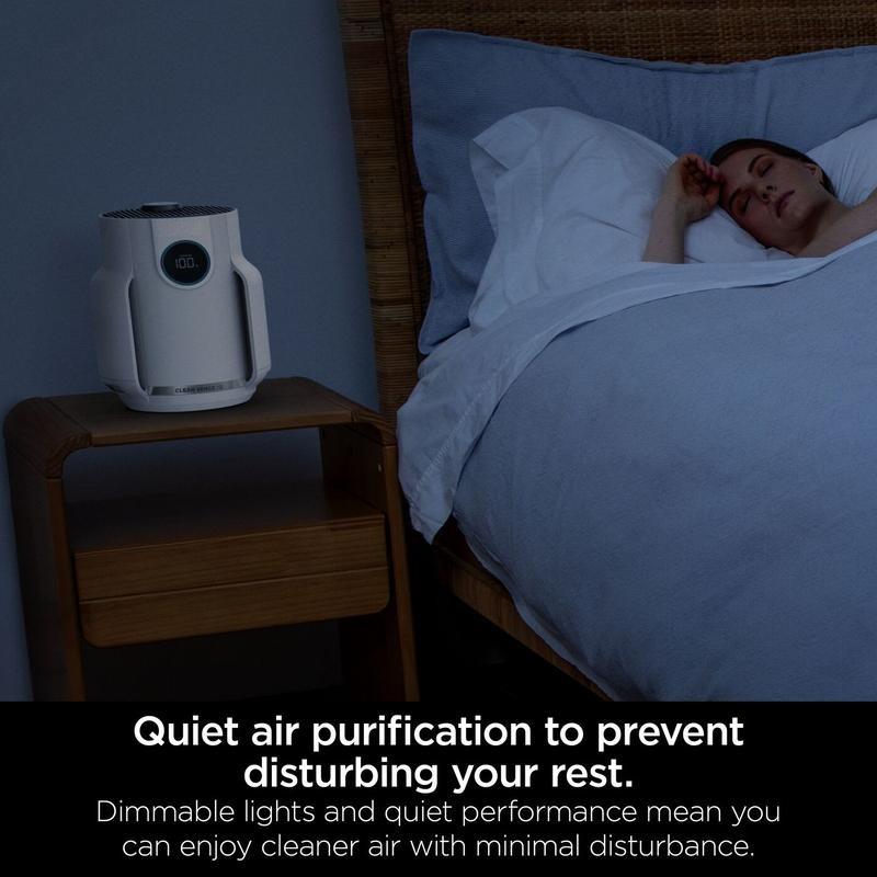 【NS】Air Purifier with HEPA Filter - 99.97% Allergen Removal for Dust, Pollen & Pet Dander, Covers 23sqm, Ultra Quiet with LED Display, Ideal for Home, Bedroom, Office [Plus A Free Gift]