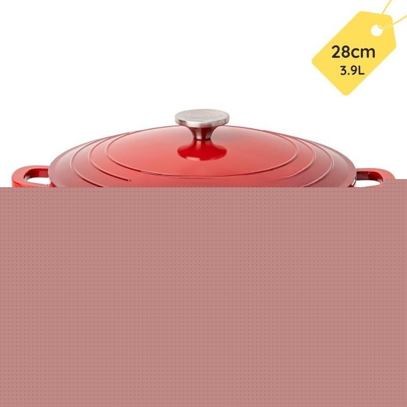 Aluminium Non Stick Casserole Dish with LidOven Proof Dutch Oven, Induction Safe Stockpot, Heat Resistant Cookware for Home Kitchen