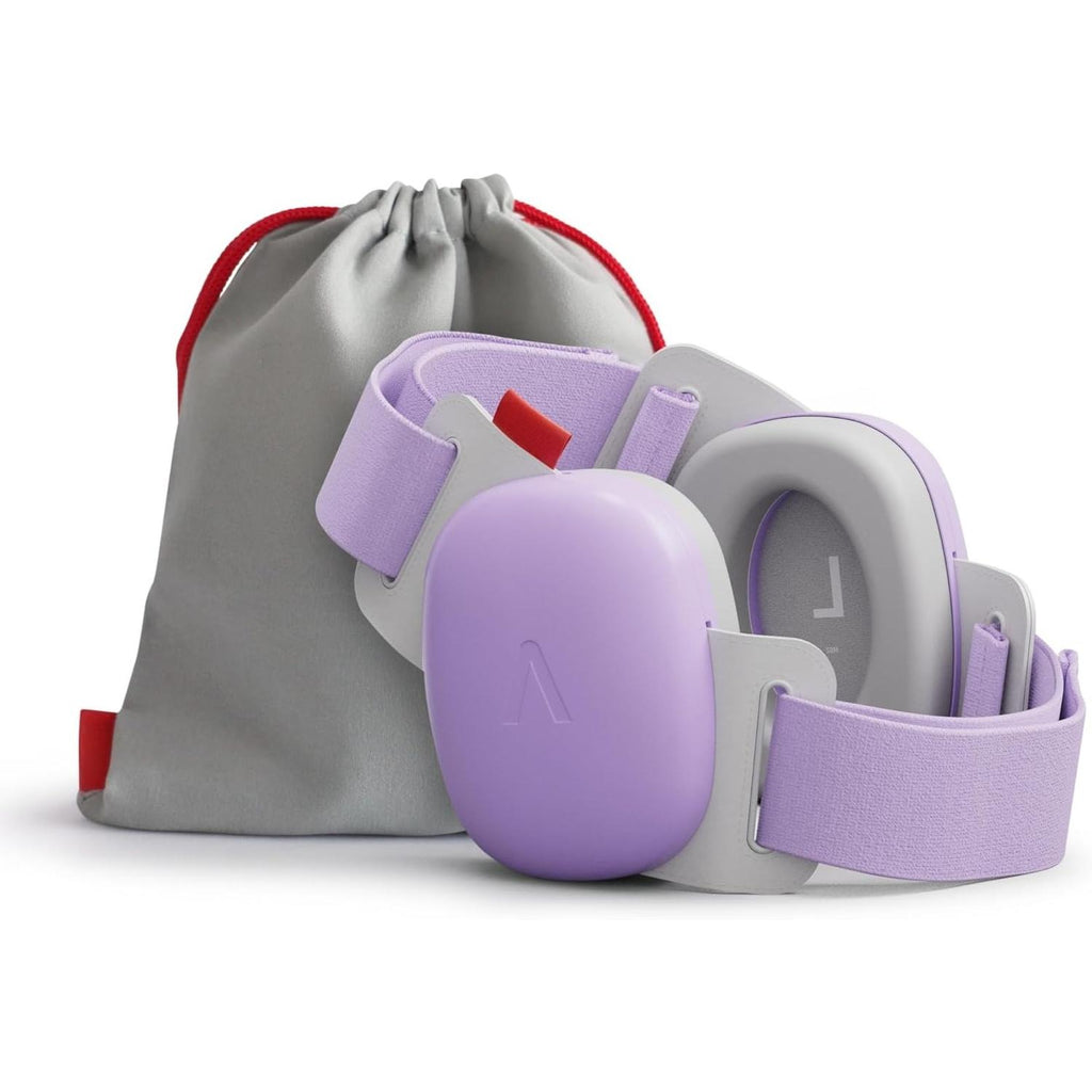 Baby Ear Defenders 0-48 Months 24dB Noise Reduction Adjustable Headband Soft Padding Summer Use Improved Design for Sensitive Ears