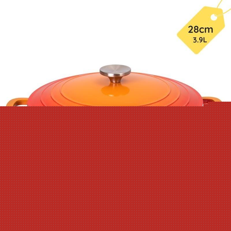Aluminium Non Stick Casserole Dish with LidOven Proof Dutch Oven, Induction Safe Stockpot, Heat Resistant Cookware for Home Kitchen