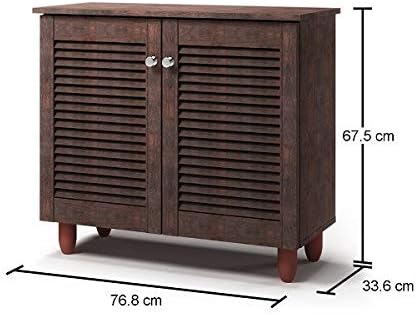 Foldable Shoe Storage Cabinet, Contemporary Shoe Organizer with Space-Saving Shelves, Durable High-Grade Material, Easy Assembly, Ideal for Hallway, Bedroom, Closet