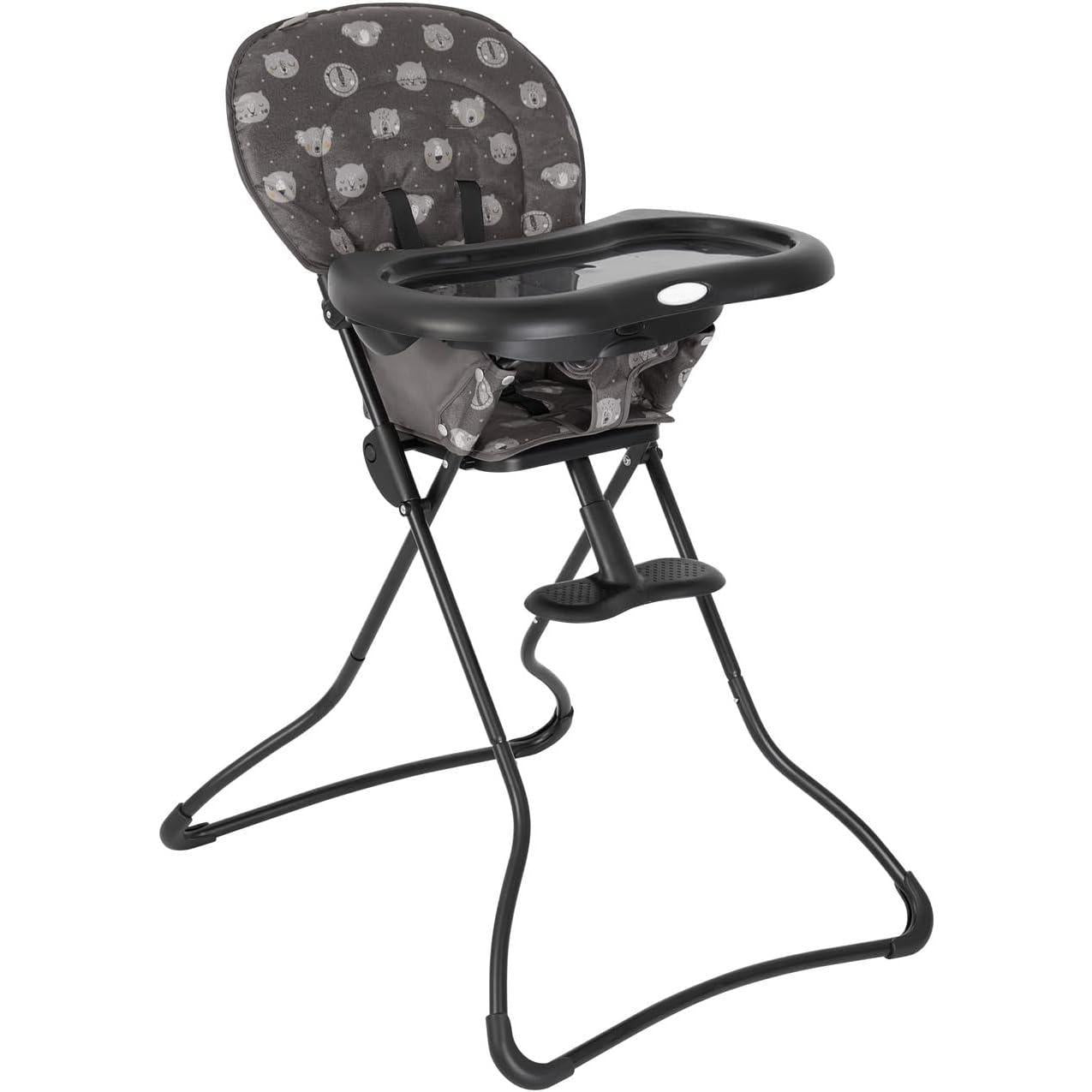 Adjustable Luxury Highchair - Ultra Lightweight (5.4kg) & Compact Fold | Space-Saving Design, Stands Alone When Folded [Plus A Free Gift]