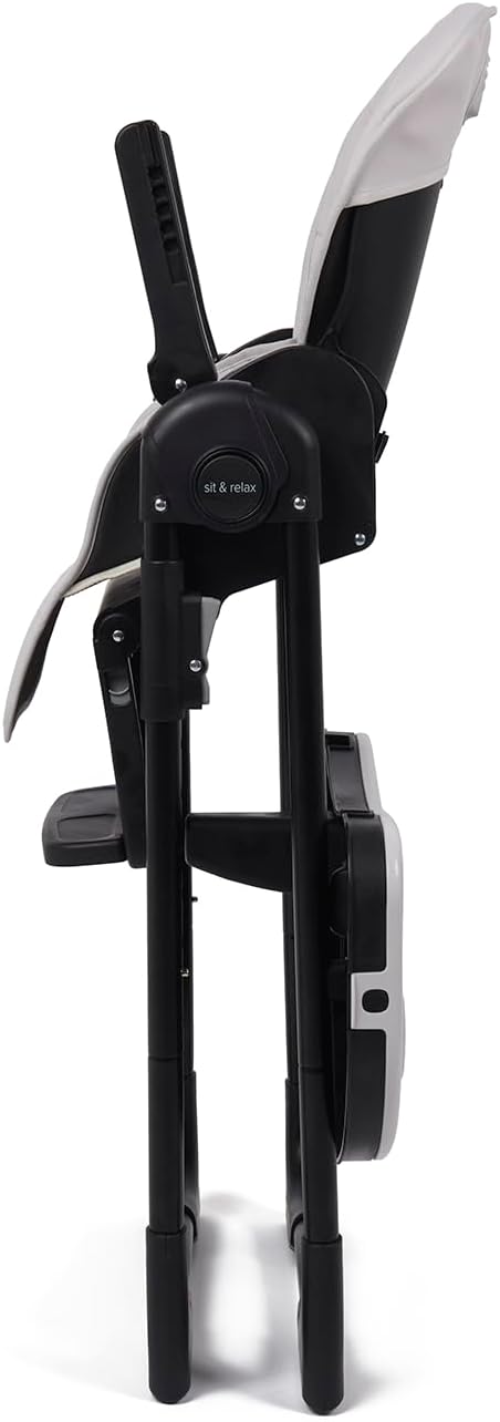 Babylo Sit N Relax Highchair, Birth up to 3 Year (15kg), Taupe & Black