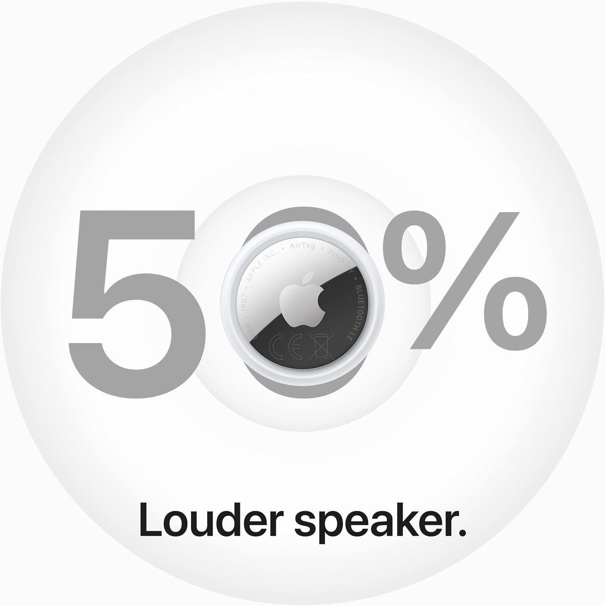 VEN-Apple AirTag (2nd generation): Tracker for Keychain, Wallet and More; Locator with Sound; Simple One-Tap Setup with iPhone or iPad; Key Finder with up to 1.5x Precision Finding Range