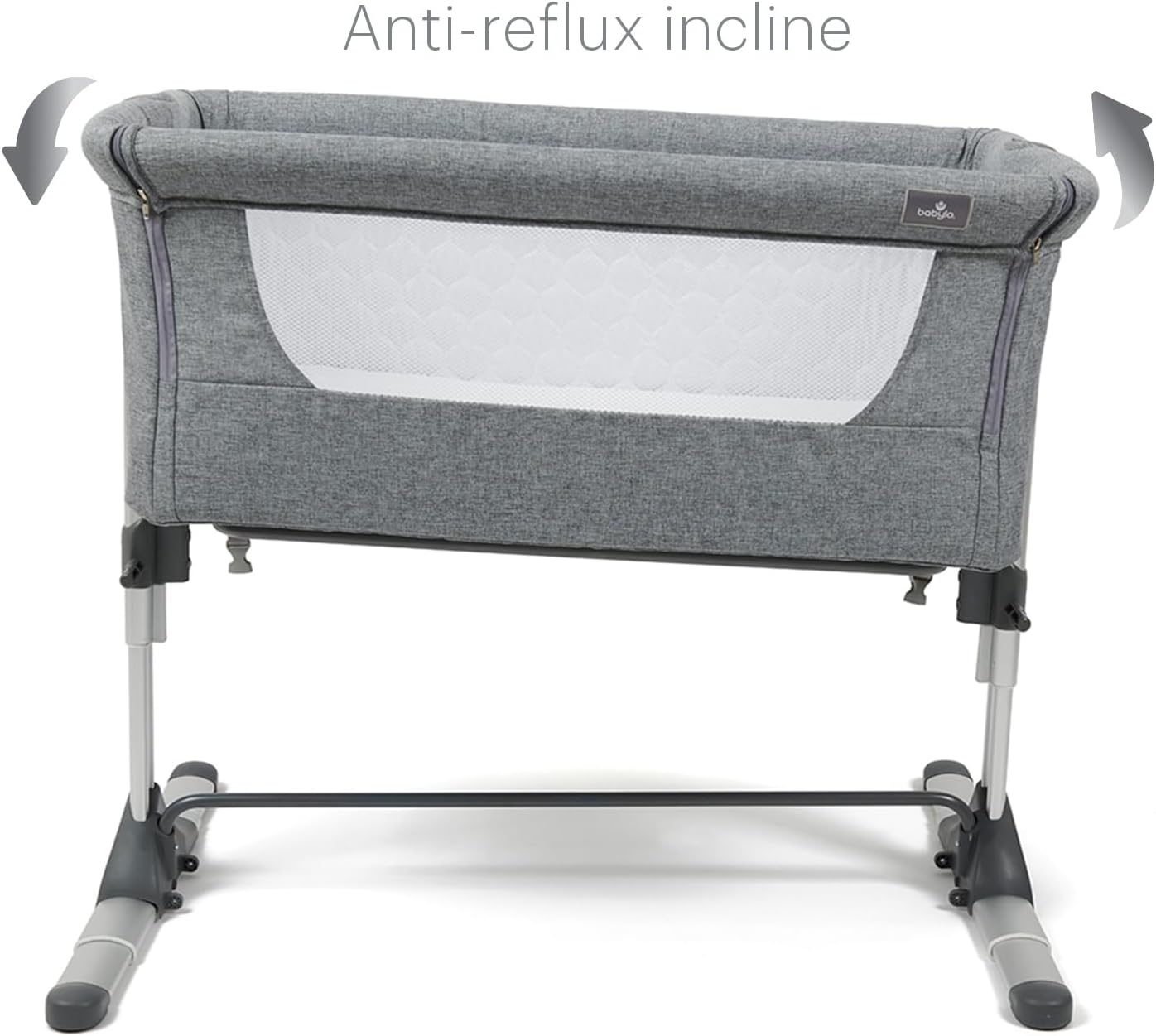 Babylo Snuggle Cuddle Co Sleeper, Slate Grey