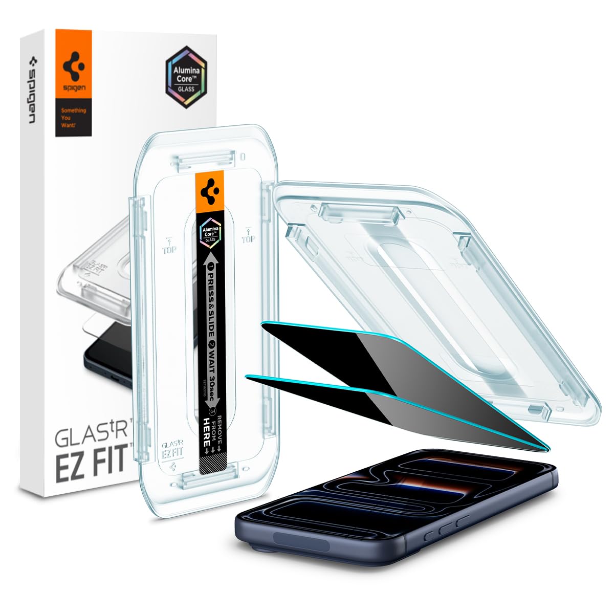 VEN-Spigen EZ Fit Pro Privacy [2P] Screen Protector for iPhone 18 Pro Max