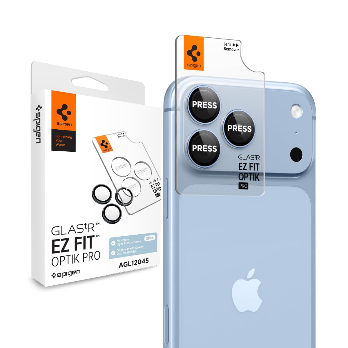 VEN-Spigen Optik Pro [2P] Camera Lens Protector for iPhone 18 Pro Max/ 18 Pro