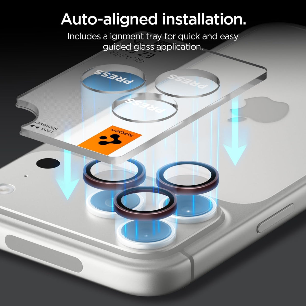 VEN-Spigen Optik Pro [2P] Camera Lens Protector for iPhone 18 Pro Max/ 18 Pro