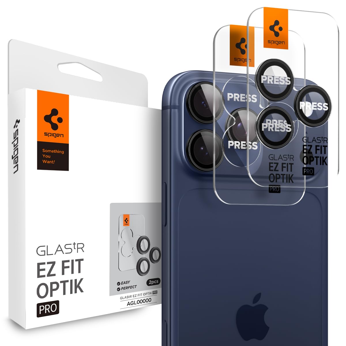 VEN-Spigen Optik Pro [2P] Camera Lens Protector for iPhone 18 Pro Max/ 18 Pro