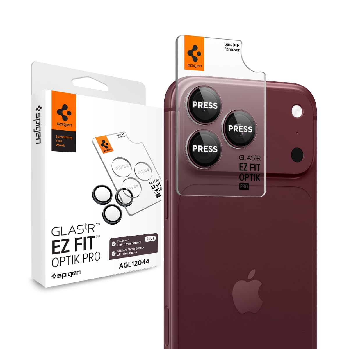 VEN-Spigen Optik Pro [2P] Camera Lens Protector for iPhone 18 Pro Max/ 18 Pro
