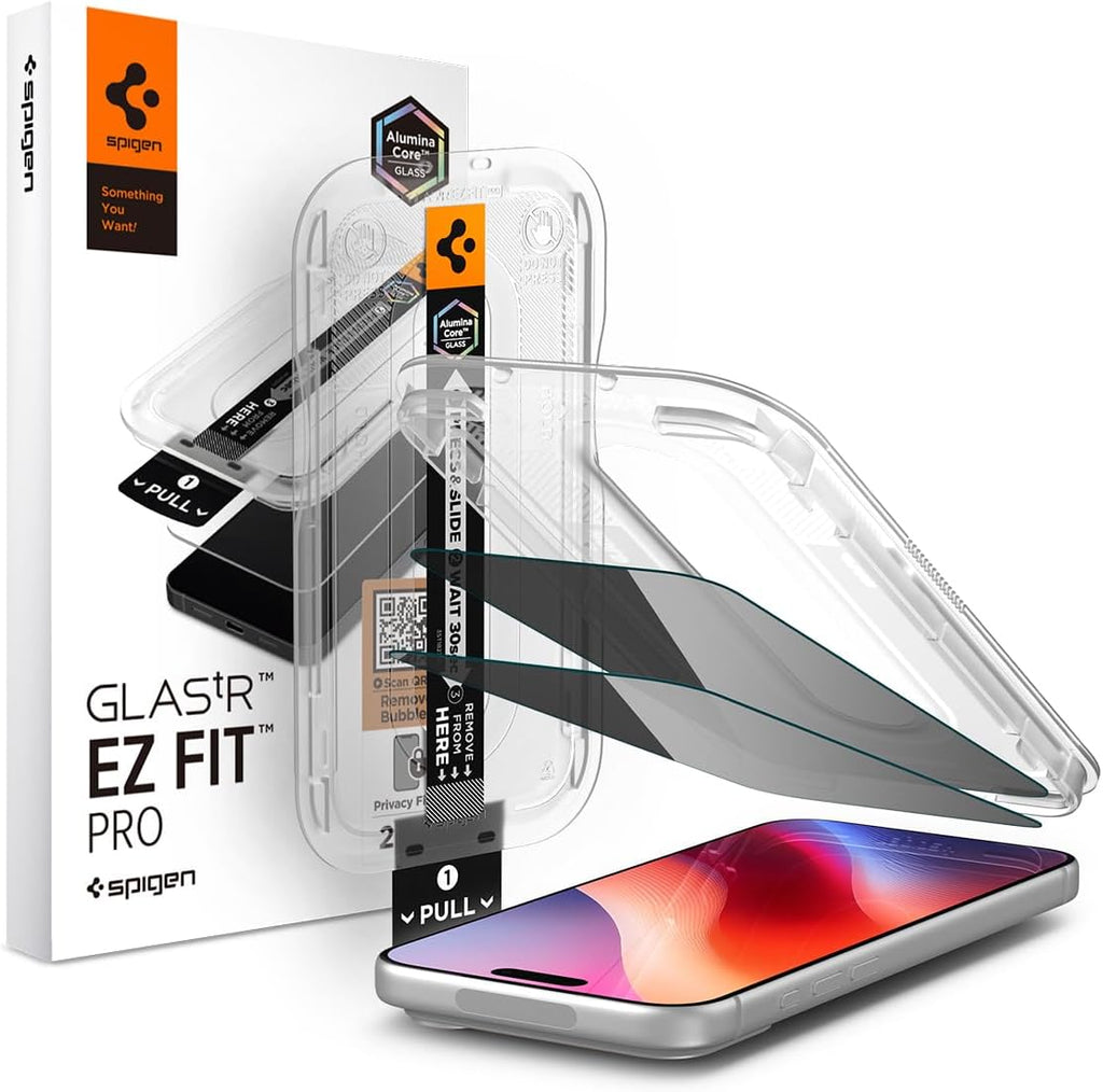 VEN-Spigen EZ Fit Pro Privacy [2P] Screen Protector for iPhone 18 Pro Max
