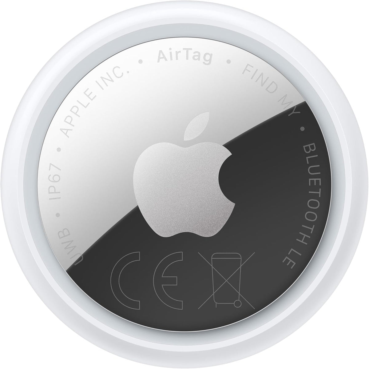 VEN-Apple AirTag (2nd generation): Tracker for Keychain, Wallet and More; Locator with Sound; Simple One-Tap Setup with iPhone or iPad; Key Finder with up to 1.5x Precision Finding Range
