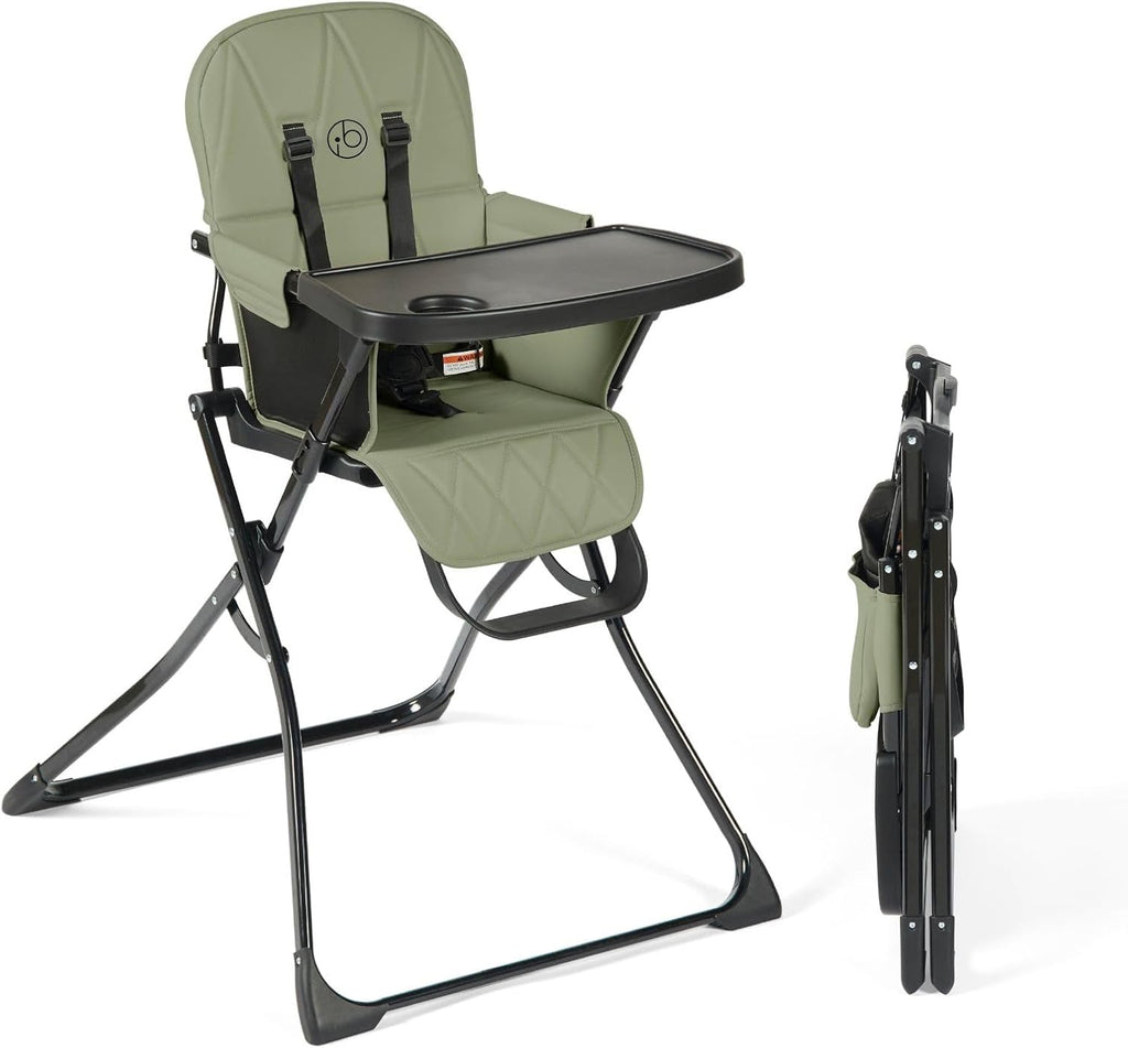 Ickle Bubba Flip Magic Fold Highchair (Sage Green)