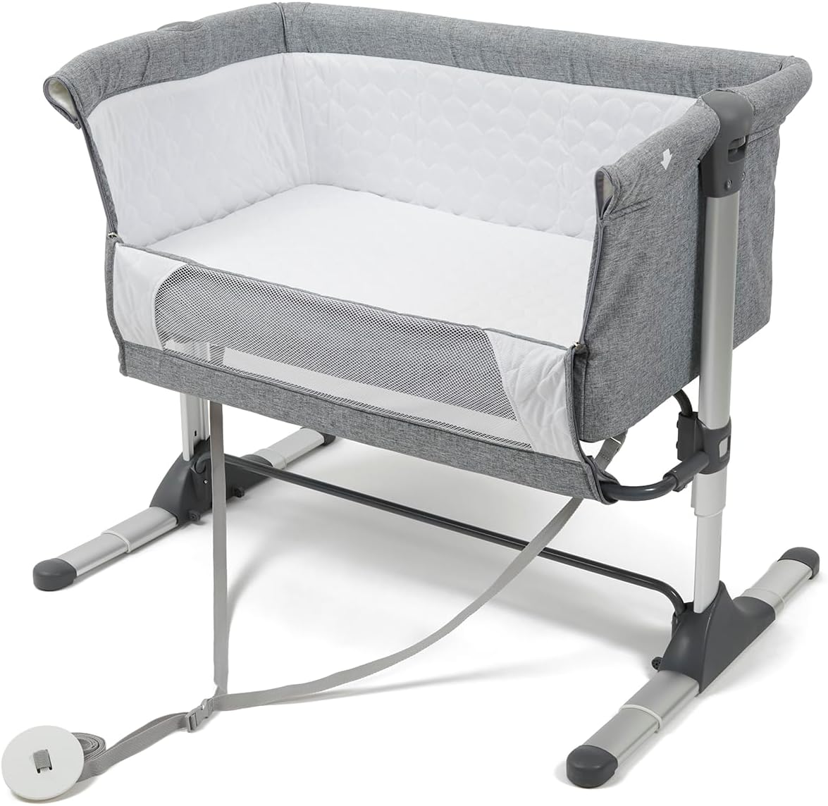 Babylo Snuggle Cuddle Co Sleeper, Slate Grey