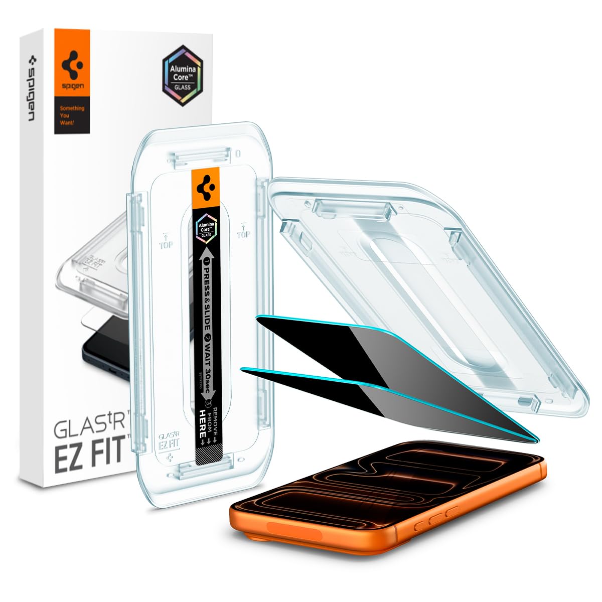 VEN-Spigen EZ Fit Pro Privacy [2P] Screen Protector for iPhone 18 Pro Max