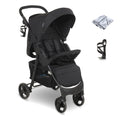 My Babiie MB30 Pushchair – from Birth to 4 Years (22kg), Easy Compact Fold, Large Shopping Basket, Adjustable Handle, Stroller Includes Cup Holder, Rain Cover – Oatmeal