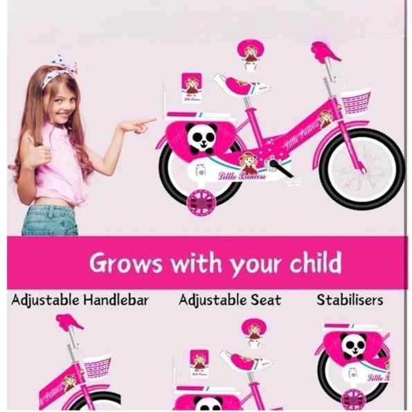 【NS】Pink Girls Bike, Bicycle, 12" 14" 16" 18" 20", Cycling, Girls Cycle, Road Bike, Child Road Bike, Adjustable Bike, Raleigh, BMX, Tourer, 2-12 Years Old, Stabilisers, New