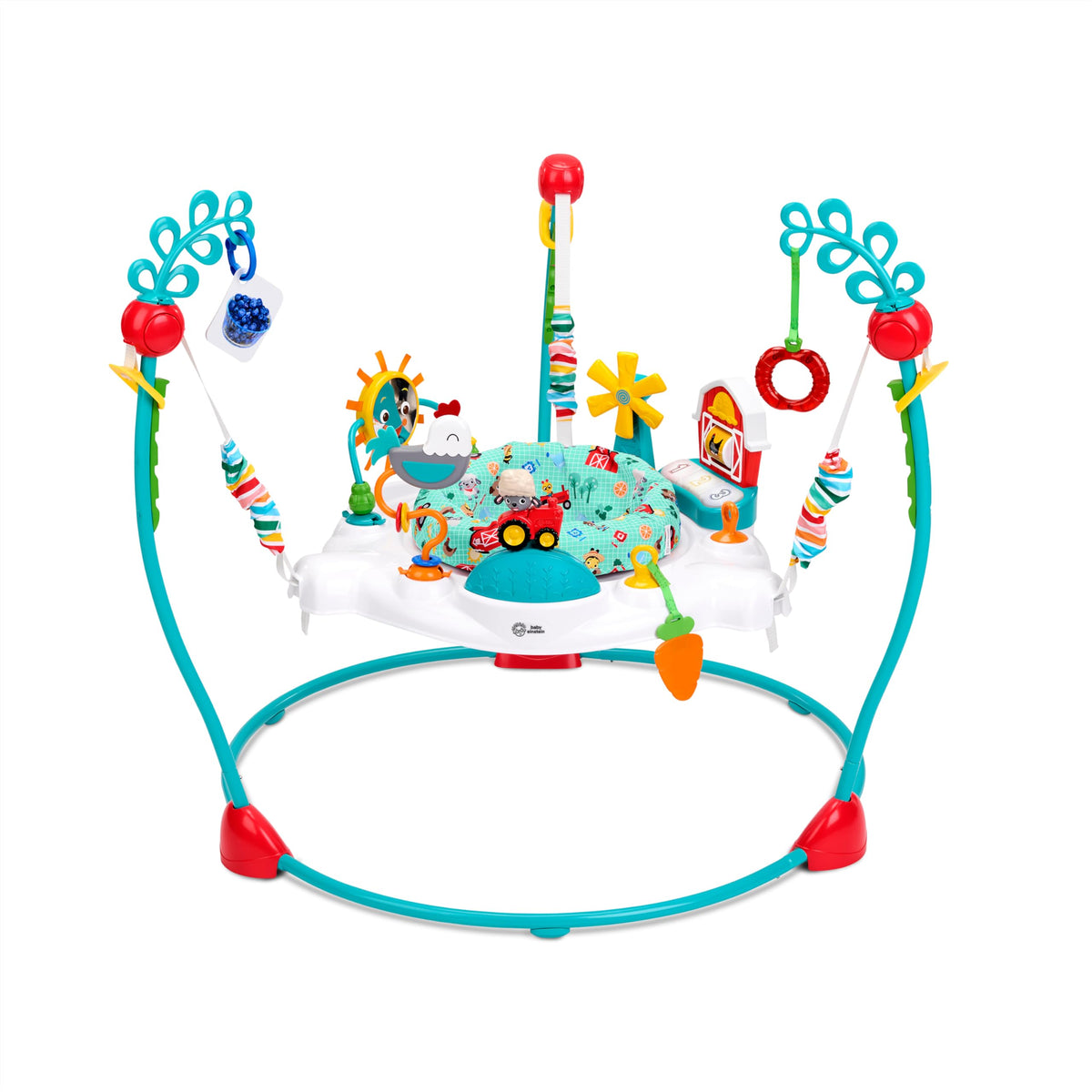 Baby Einstein, Ocean Explorers Curiosity Cove 2-in-1 Educational Activity Jumper and Floor Toy, Ages 6-12 Months