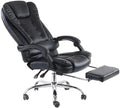 【NS】Ergonomic Executive Office Chair - Adjustable Height, Swivel, Recliner, Heavy Duty, Black
