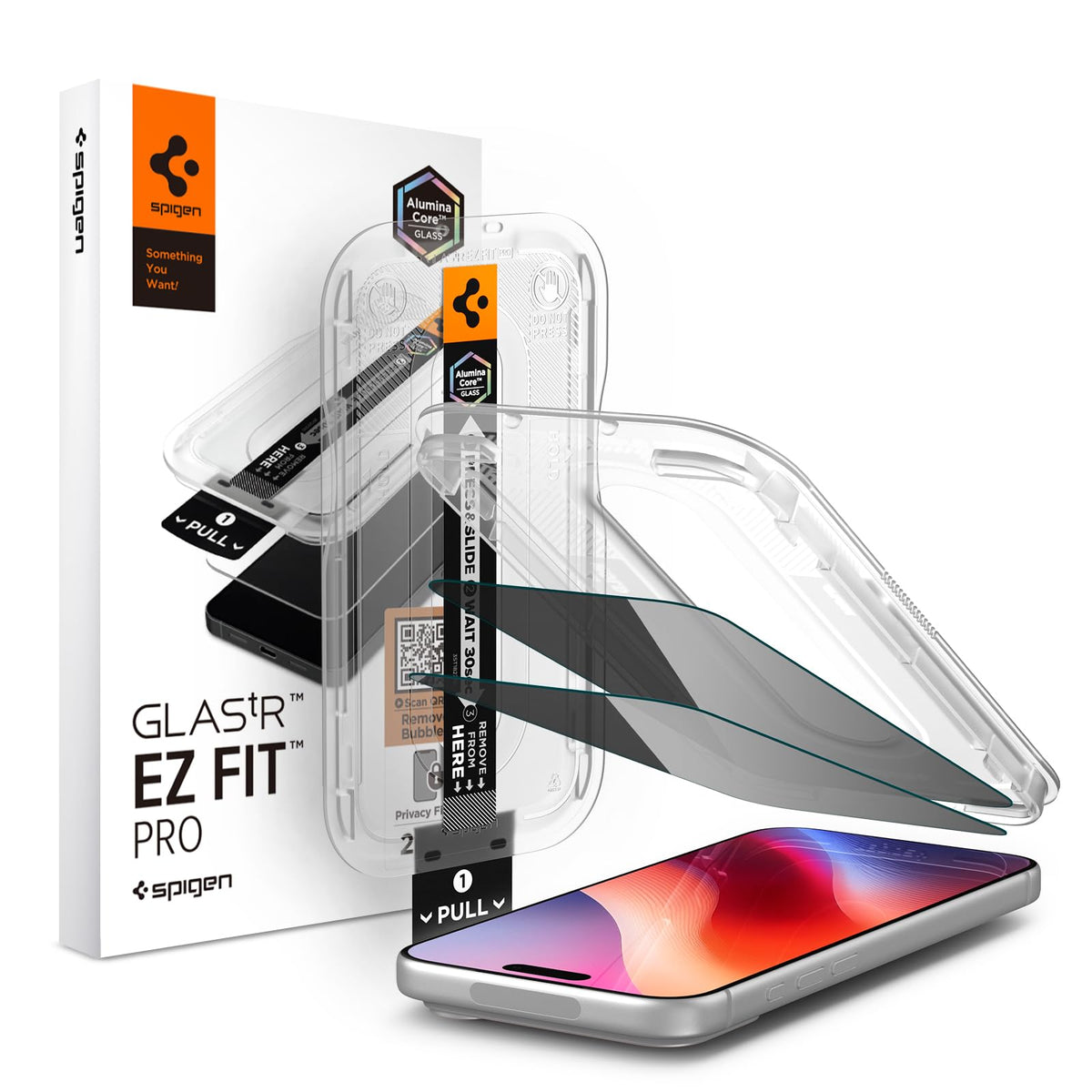 VEN-Spigen EZ Fit Pro Privacy [2P] Screen Protector for iPhone 18 Pro Max