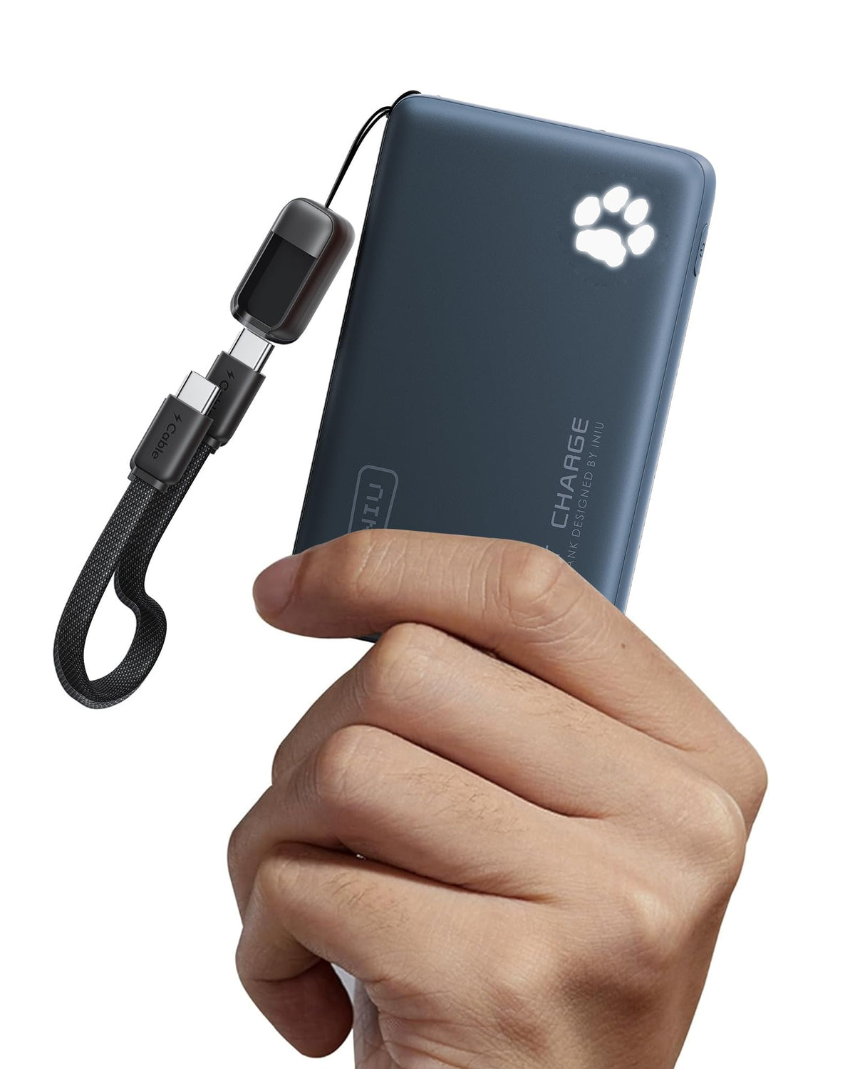VEN-INIU 45W Fast Charging Power Bank, 40% Smaller 10000mAh Portable Charger