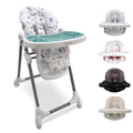 My Babiie MBHC8 Premium Highchair – Adjustable, 3 Recline Positions, 6 Height Settings, Removable Tray, Padded Seat, Foldable, for Toddler, from 6 Months to 3 Years (15kg) – Oatmeal