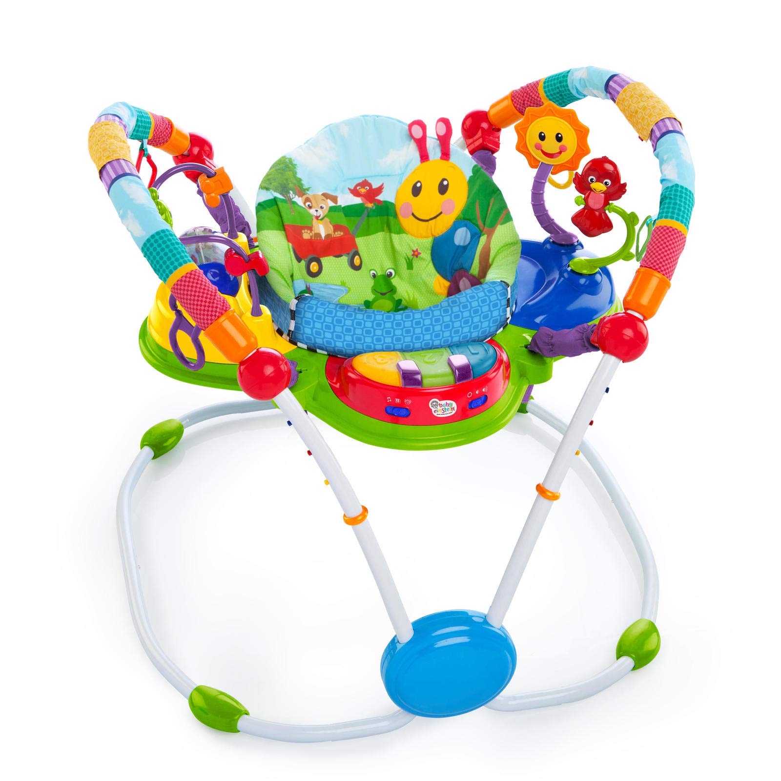 Baby Einstein, Ocean Explorers Curiosity Cove 2-in-1 Educational Activity Jumper and Floor Toy, Ages 6-12 Months