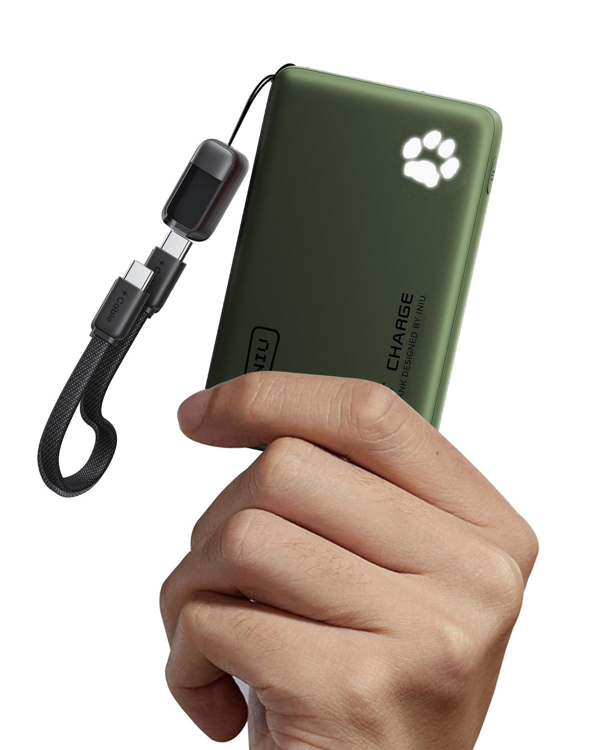 VEN-INIU 45W Fast Charging Power Bank, 40% Smaller 10000mAh Portable Charger