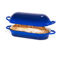 Multi-Color Rectangular Enamelled Cast Iron Pot, Non-Stick Dutch Oven, Oven Safe Loaf Pan, Ideal for Sourdough Bread Baking, Home Kitchen Baking & Daily Cooking