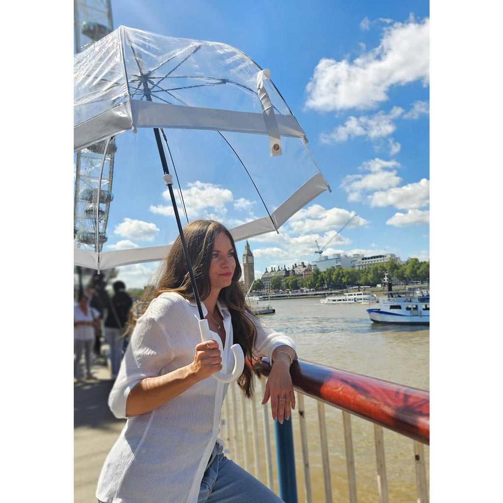 Round-Top Umbrella – Premium Quality Umbrella for All-Weather Protection | Stylish, Durable Umbrella with Sturdy Frame & Water-Resistant Fabric | Compact, Easy-to-Carry Umbrella for Rain & Sun | Reliable Umbrella for Daily Use, Travel & Outdoor Activities