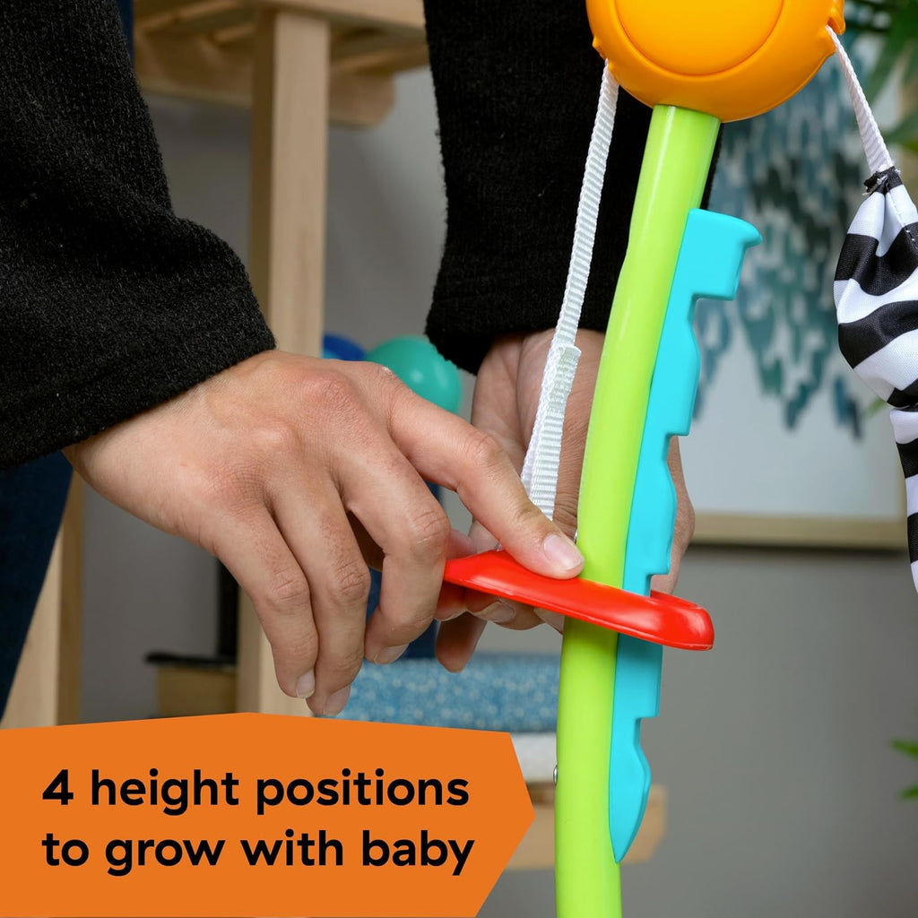 Baby Einstein, Ocean Explorers Curiosity Cove 2-in-1 Educational Activity Jumper and Floor Toy, Ages 6-12 Months