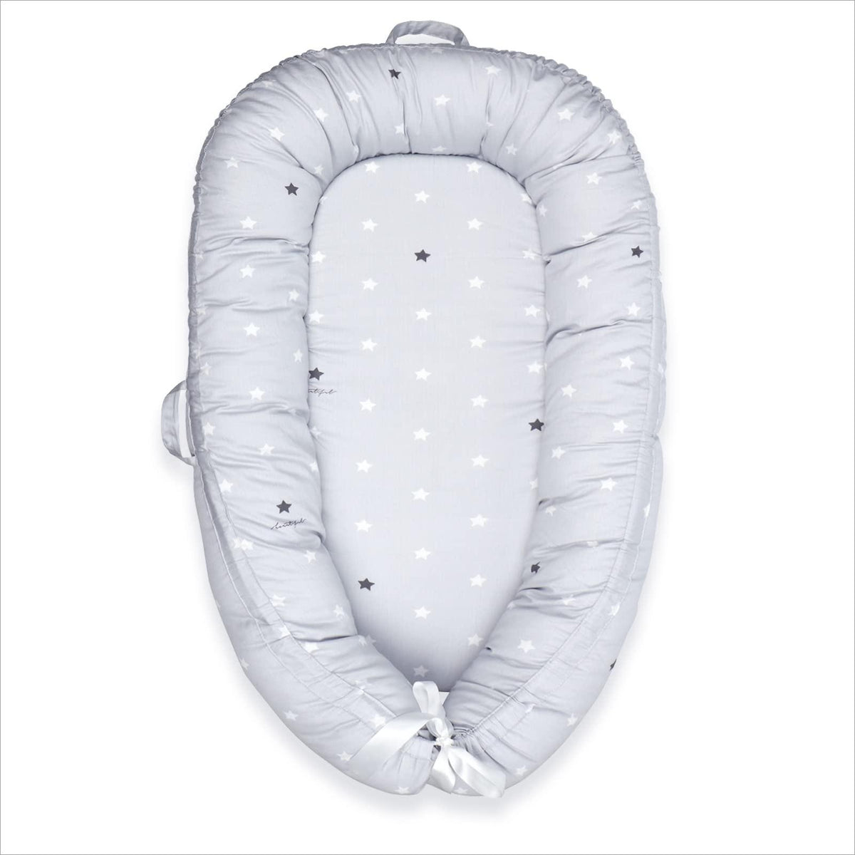 Newborn Baby Nest Sleeper, Portable Co-Sleeping Nest for 0-12 Months, Adjustable Baby Lounger with Breathable Cotton Cover, Lightweight Travel Baby Bed, Ideal Baby Gift [Plus A Free Gift]