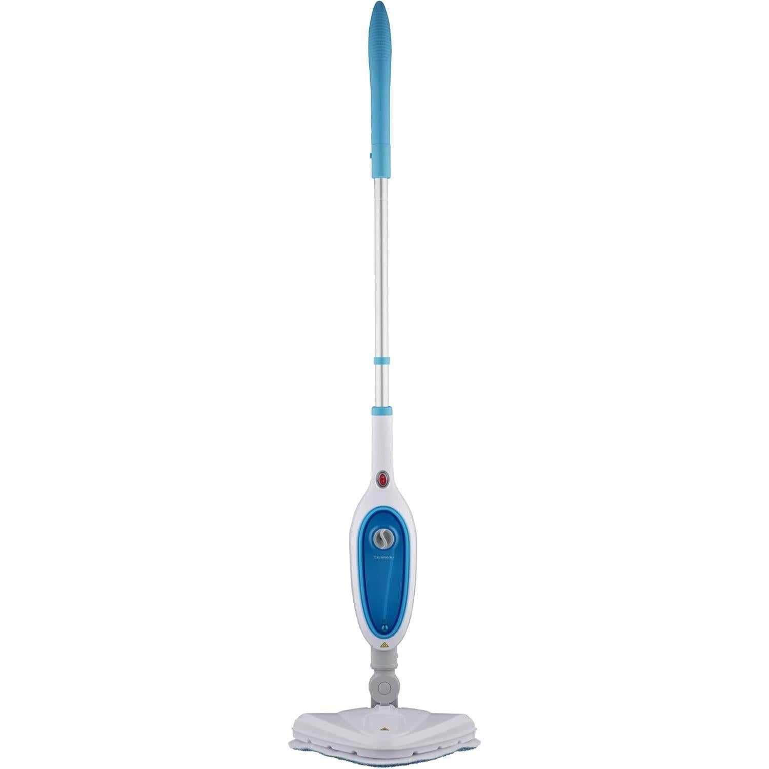 【NS】10-in-1 Multifunction Upright Steam Cleaner Mop | Kills 99.9% of Bacteria | Steamer For Cleaning Hard Floors, Carpets, Bathroom, Kitchen, Windows, Garments & Upholstery | 6m Power Cord