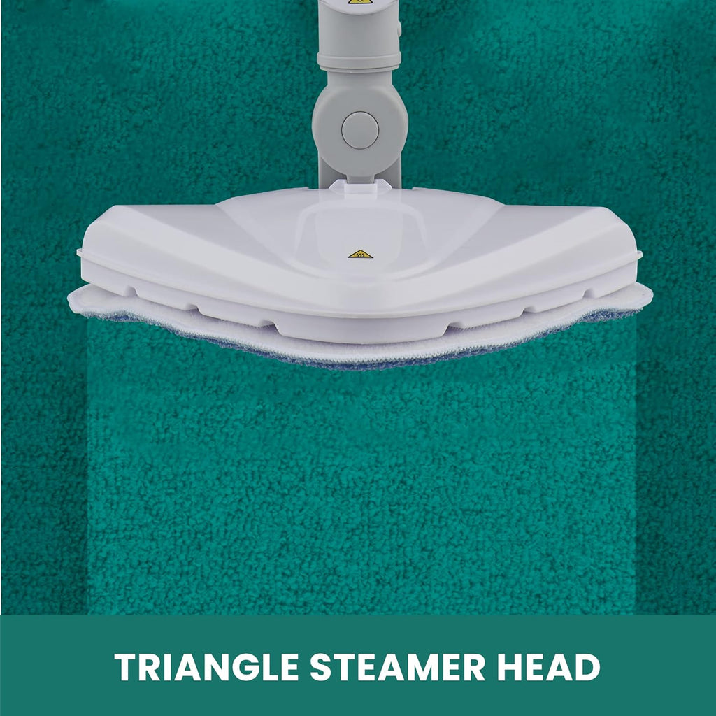 【NS】10-in-1 Multifunction Upright Steam Cleaner Mop | Kills 99.9% of Bacteria | Steamer For Cleaning Hard Floors, Carpets, Bathroom, Kitchen, Windows, Garments & Upholstery | 6m Power Cord