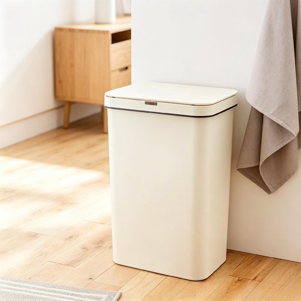 50L Battery-Operated Sensor Bin with Retainer Ring (not include batteries) [Plus A Free Gift]