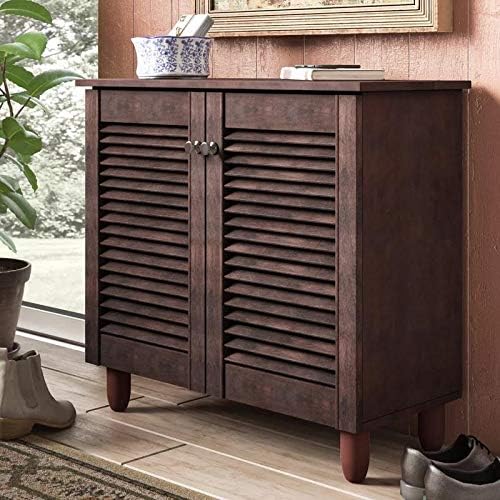 Foldable Shoe Storage Cabinet, Contemporary Shoe Organizer with Space-Saving Shelves, Durable High-Grade Material, Easy Assembly, Ideal for Hallway, Bedroom, Closet
