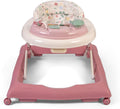 【NS】Baby Go Round Jive Electronic Baby Walker – Rose & Ivy Design: Interactive Musical Play Tray with Lights & Sounds, Adjustable Height, Safe for First Steps