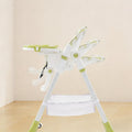 Adjustable Luxury Foldable Highchair - 5-Position Height, 3 Recline & Easy-Clean Tray | Grow-with-Me Baby Chair from 6 Months to 3 Years [Plus A Free Gift]