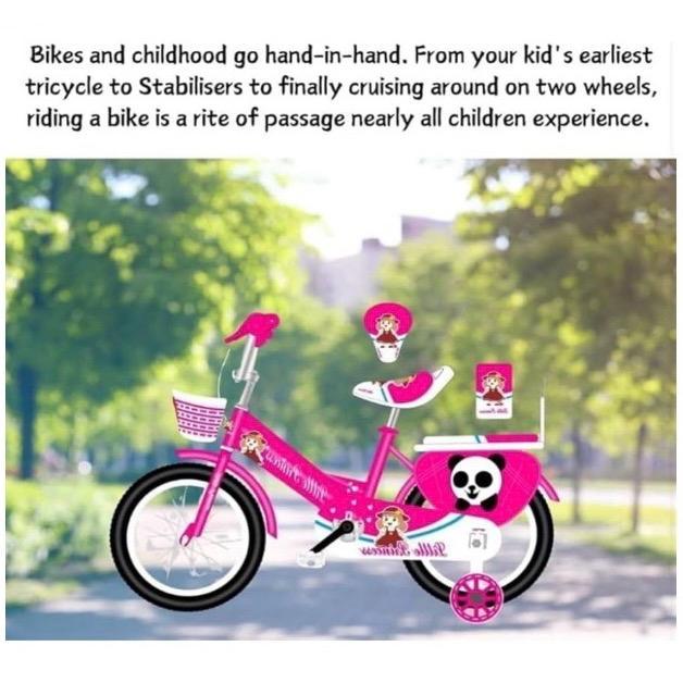 【NS】Pink Girls Bike, Bicycle, 12" 14" 16" 18" 20", Cycling, Girls Cycle, Road Bike, Child Road Bike, Adjustable Bike, Raleigh, BMX, Tourer, 2-12 Years Old, Stabilisers, New