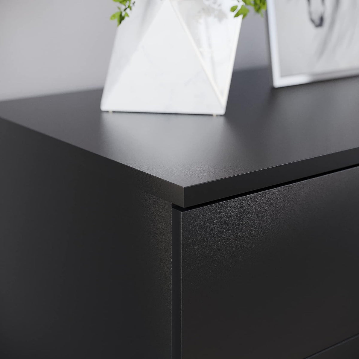 5 Drawer Chest of Drawers, Metal Handles and Runners, Anti-Bowing Drawer Support, Bedroom, Nursery Furniture,