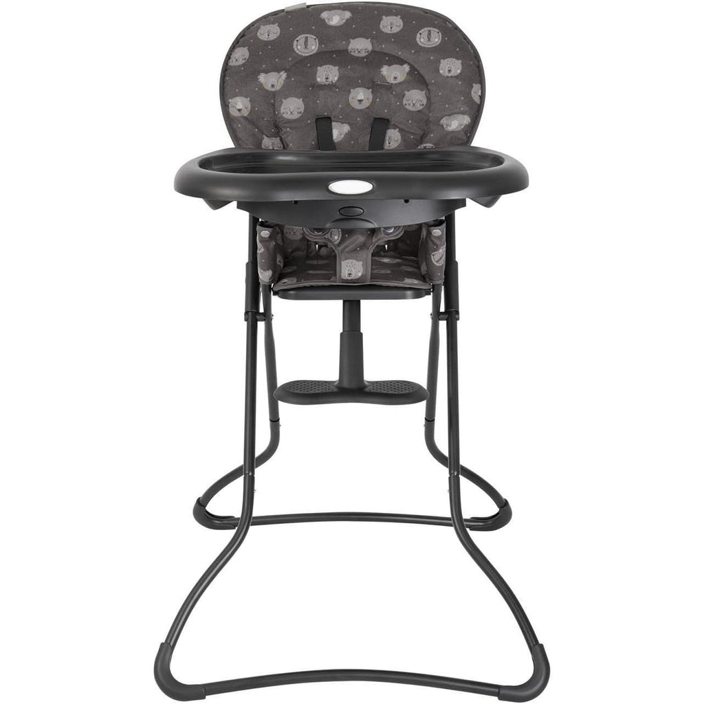 Adjustable Luxury Highchair - Ultra Lightweight (5.4kg) & Compact Fold | Space-Saving Design, Stands Alone When Folded [Plus A Free Gift]