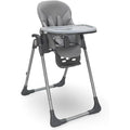 Foldable Baby High Chair, Multi Adjustable Height & Recline Highchair for Mealtimes, Slim Space Saving Frame, Detachable Washable Seat Cover, Safe Feeding Chair for Babies & Toddlers Up To 15kg