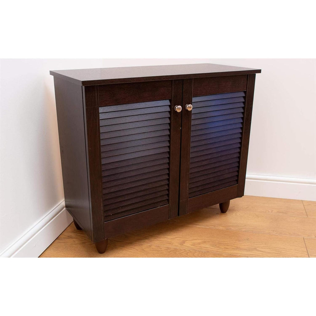 Foldable Shoe Storage Cabinet, Contemporary Shoe Organizer with Space-Saving Shelves, Durable High-Grade Material, Easy Assembly, Ideal for Hallway, Bedroom, Closet