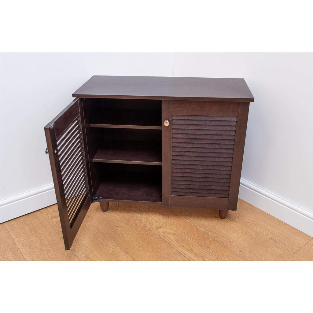 Foldable Shoe Storage Cabinet, Contemporary Shoe Organizer with Space-Saving Shelves, Durable High-Grade Material, Easy Assembly, Ideal for Hallway, Bedroom, Closet