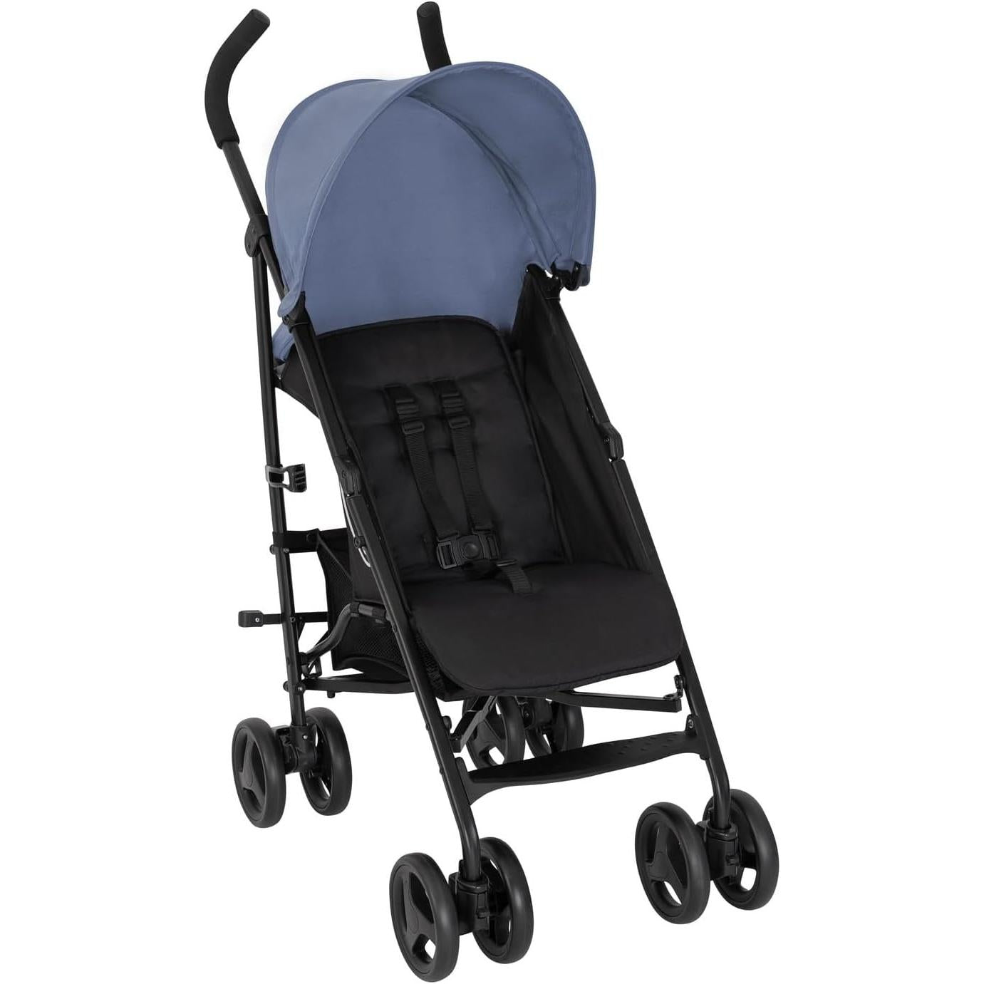 Lightweight Compact Baby Stroller, 6.6KG Travel Pushchair for Newborn To 3 Years Old (0‑15kg), Quick Fold Stroller with 2‑Position Reclining Seat & Adjustable Calf Support, Portable Buggy for Daily Walks and Family Outdoor Travel